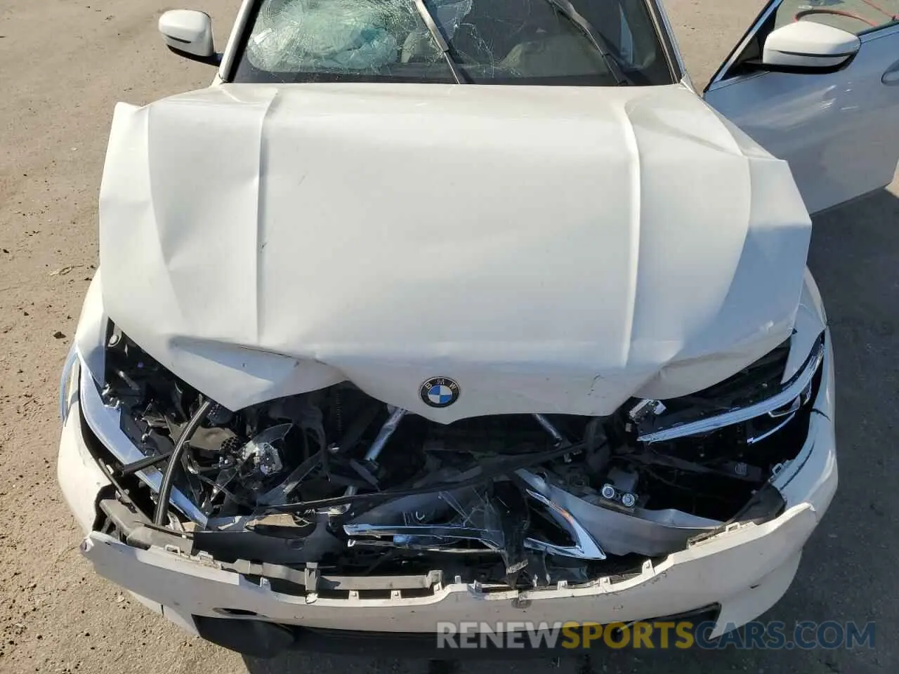 11 fotografías del automóvil dañado 3MW5R7J05L8B17910 BMW 3 SERIES 2020