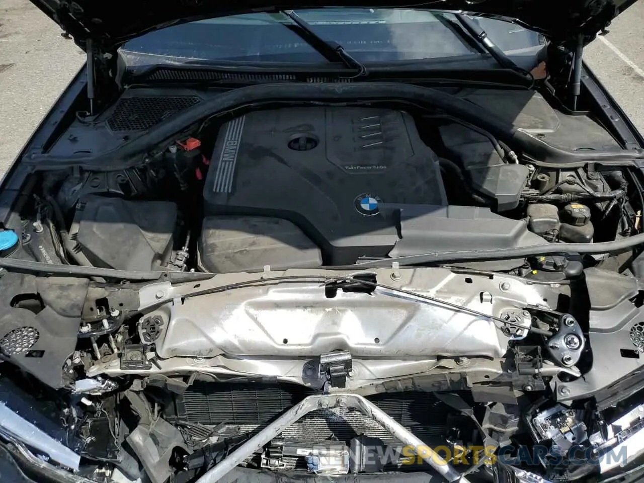 11 fotografías del automóvil dañado 3MW5R7J05L8B18216 BMW 3 SERIES 2020