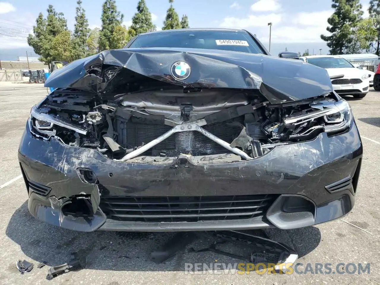 5 fotografías del automóvil dañado 3MW5R7J05L8B18216 BMW 3 SERIES 2020