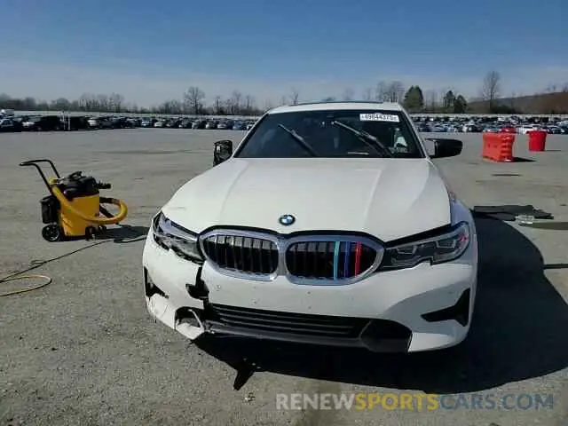 11 fotografías del automóvil dañado 3MW5R7J05L8B24176 BMW 3 SERIES 2020