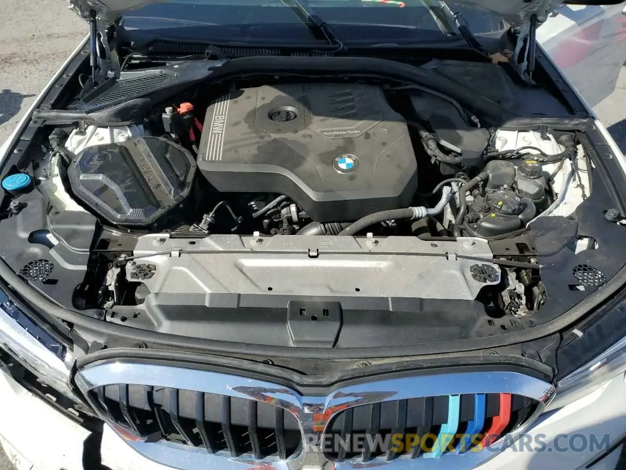 12 fotografías del automóvil dañado 3MW5R7J05L8B24176 BMW 3 SERIES 2020