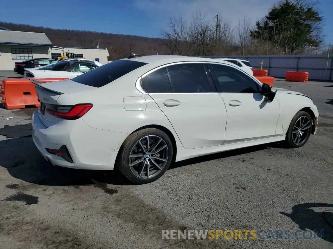 3 fotografías del automóvil dañado 3MW5R7J05L8B24176 BMW 3 SERIES 2020