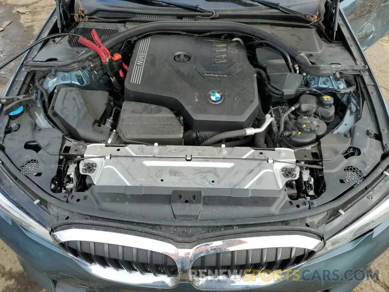 11 fotografías del automóvil dañado 3MW5R7J05L8B32469 BMW 3 SERIES 2020
