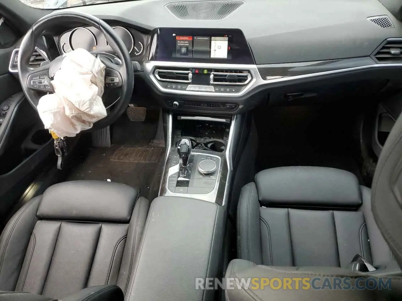 8 fotografías del automóvil dañado 3MW5R7J05L8B32469 BMW 3 SERIES 2020