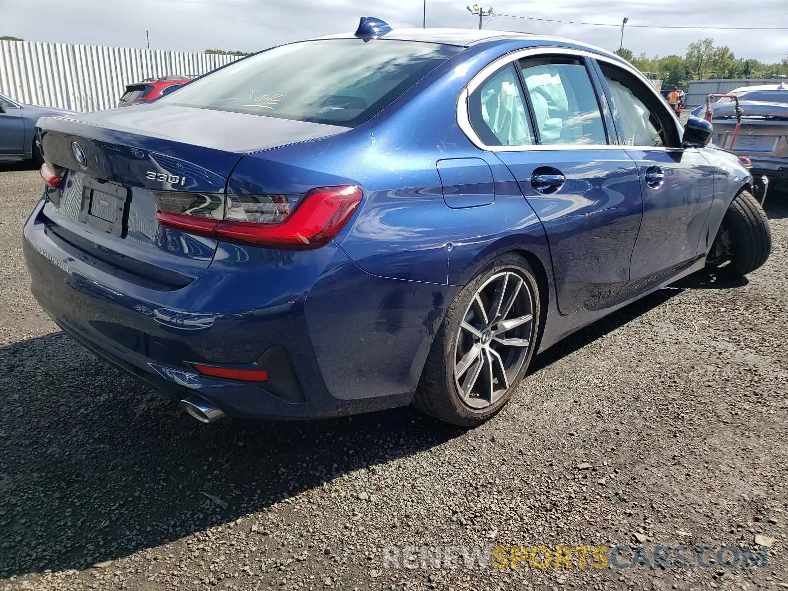 4 fotografías del automóvil dañado 3MW5R7J05L8B34058 BMW 3 SERIES 2020
