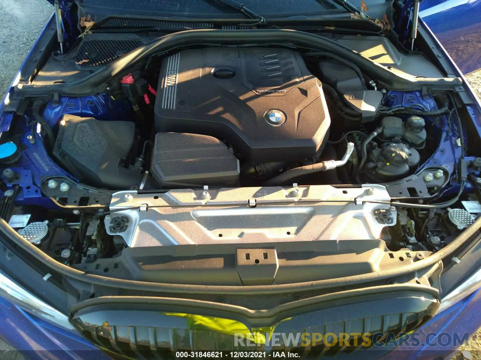 10 fotografías del automóvil dañado 3MW5R7J05L8B42015 BMW 3 SERIES 2020