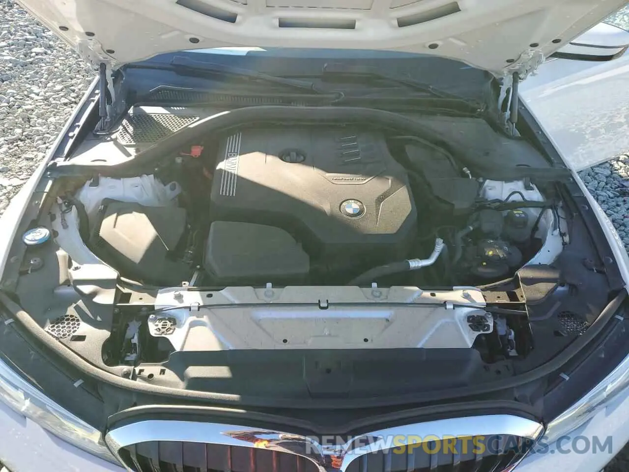 11 fotografías del automóvil dañado 3MW5R7J06L8B03661 BMW 3 SERIES 2020