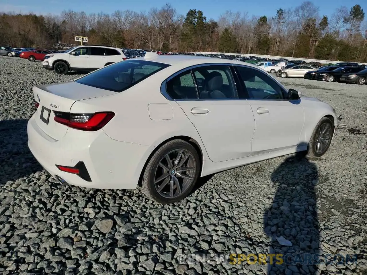 3 fotografías del automóvil dañado 3MW5R7J06L8B03661 BMW 3 SERIES 2020