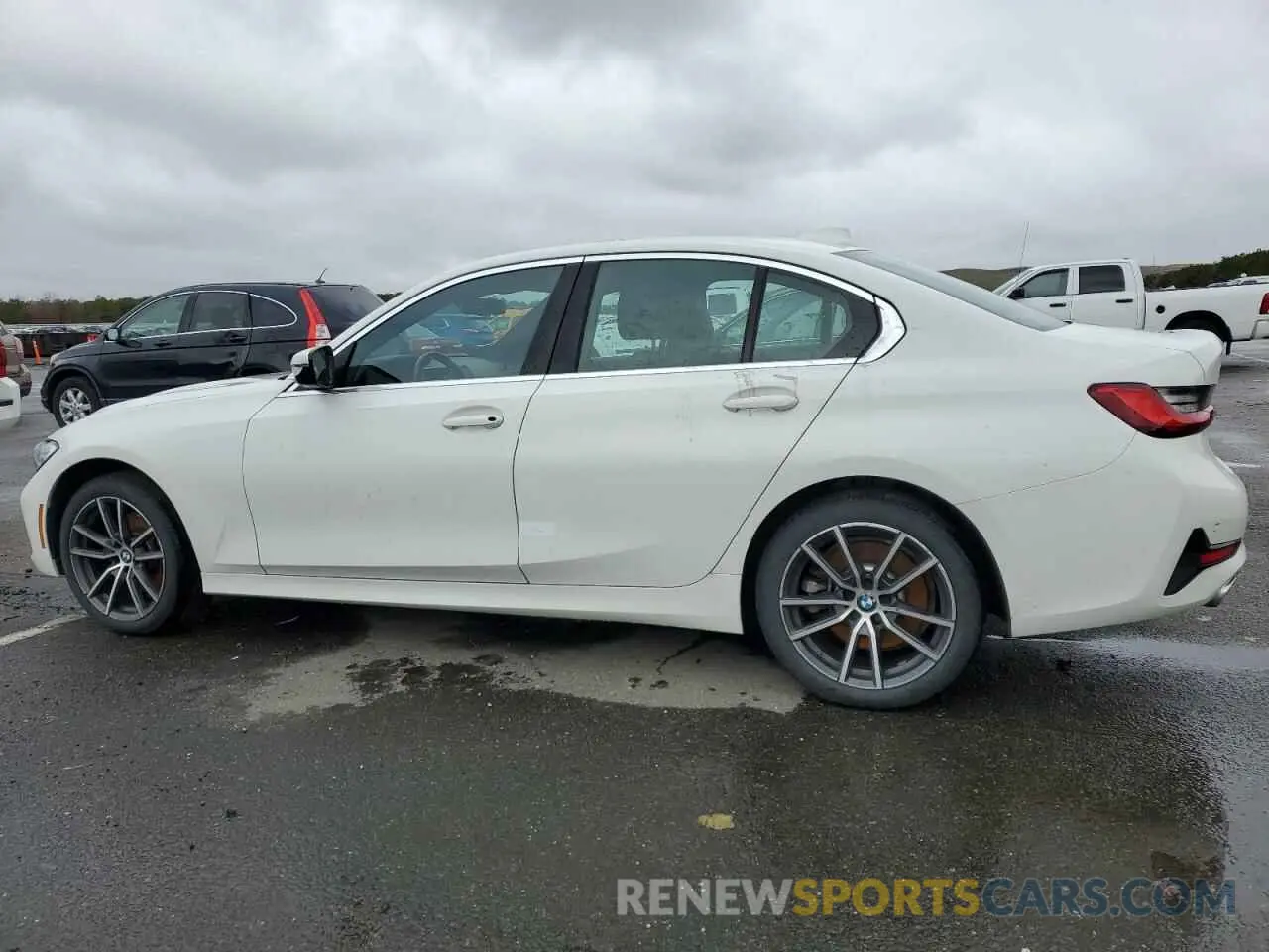 2 fotografías del automóvil dañado 3MW5R7J06L8B06026 BMW 3 SERIES 2020