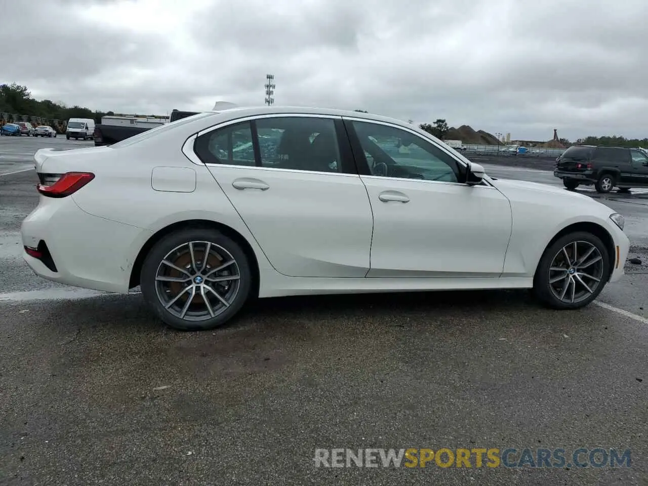 3 fotografías del automóvil dañado 3MW5R7J06L8B06026 BMW 3 SERIES 2020