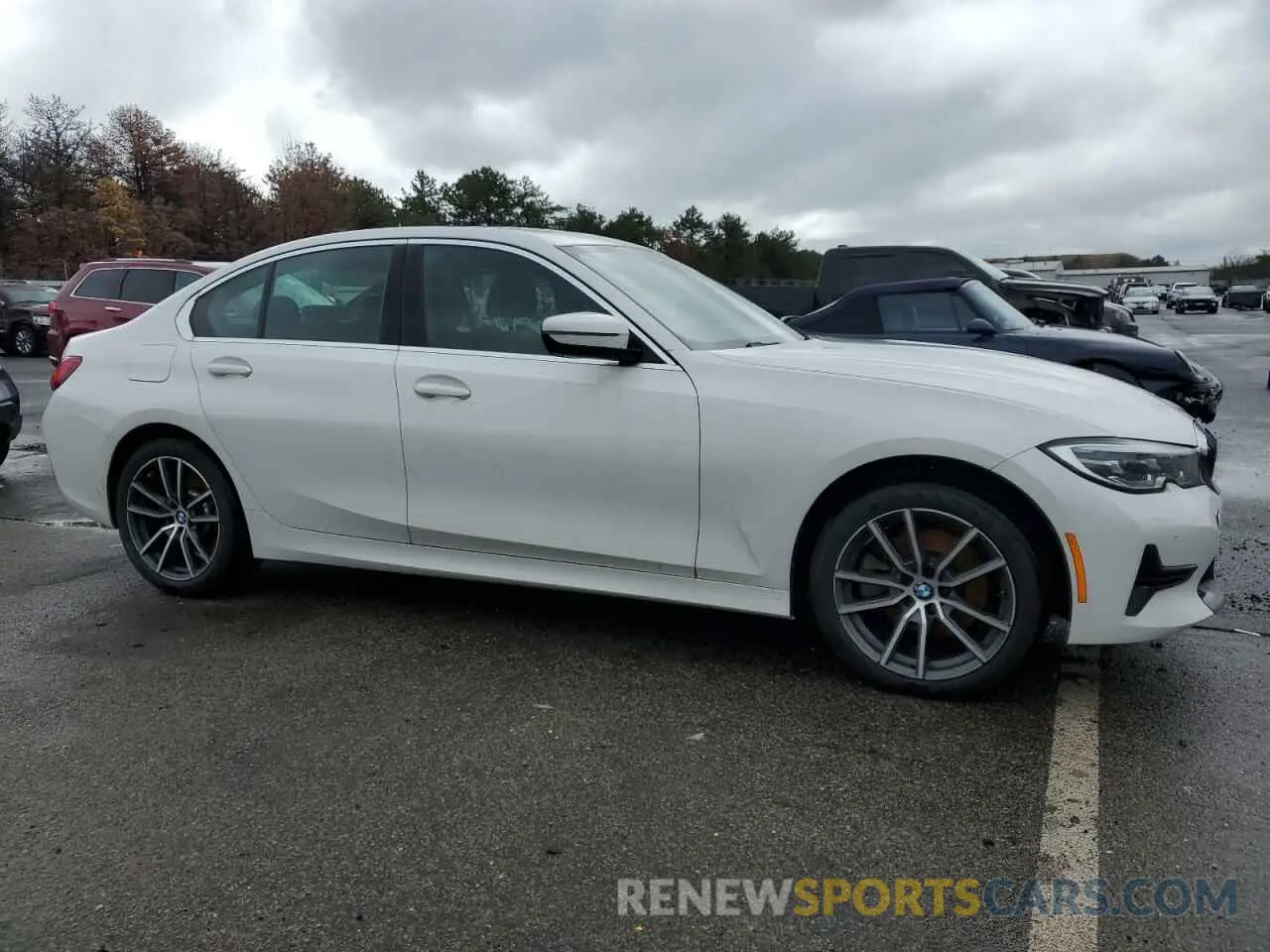 4 fotografías del automóvil dañado 3MW5R7J06L8B06026 BMW 3 SERIES 2020