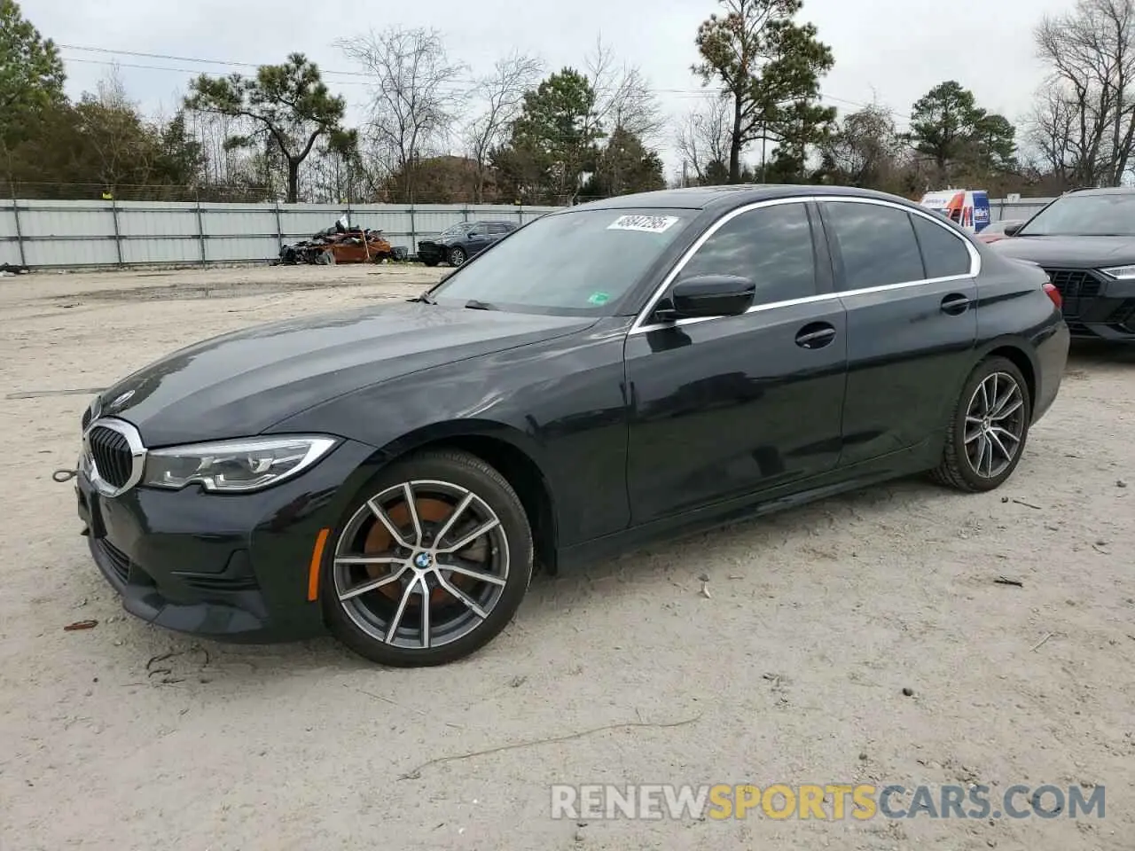 1 fotografías del automóvil dañado 3MW5R7J06L8B08634 BMW 3 SERIES 2020