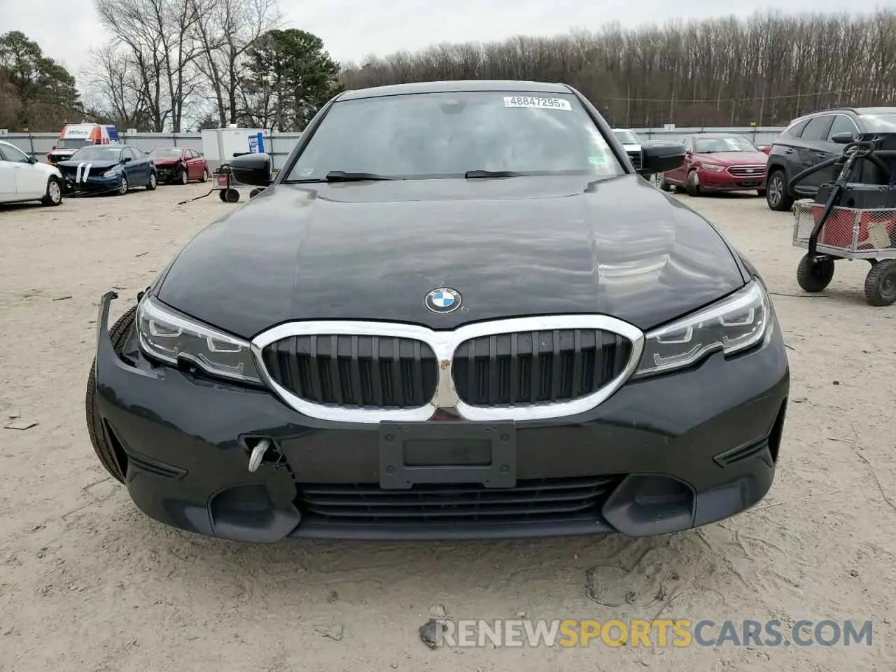 5 fotografías del automóvil dañado 3MW5R7J06L8B08634 BMW 3 SERIES 2020