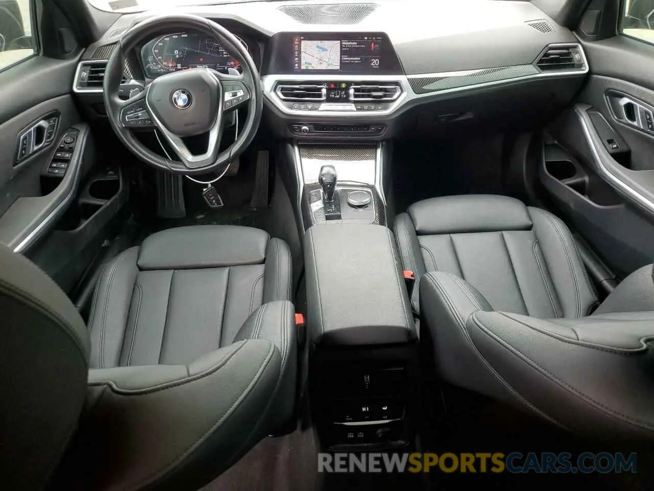 8 fotografías del automóvil dañado 3MW5R7J06L8B08634 BMW 3 SERIES 2020