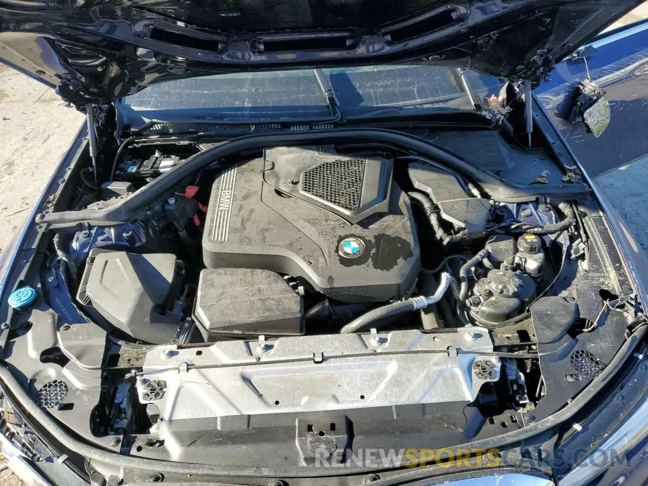 11 fotografías del automóvil dañado 3MW5R7J06L8B11338 BMW 3 SERIES 2020
