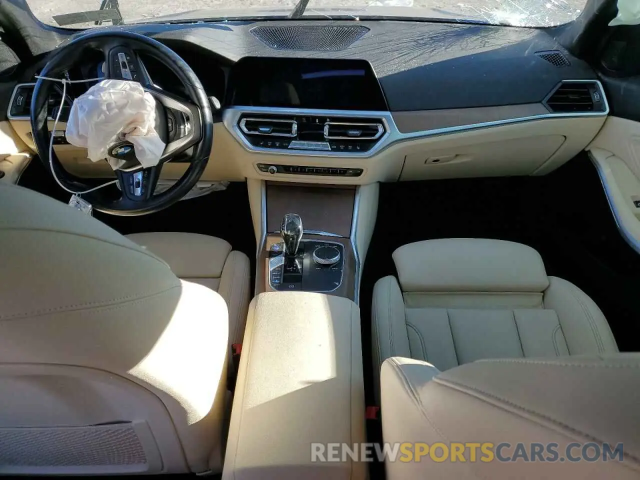 8 fotografías del automóvil dañado 3MW5R7J06L8B11338 BMW 3 SERIES 2020