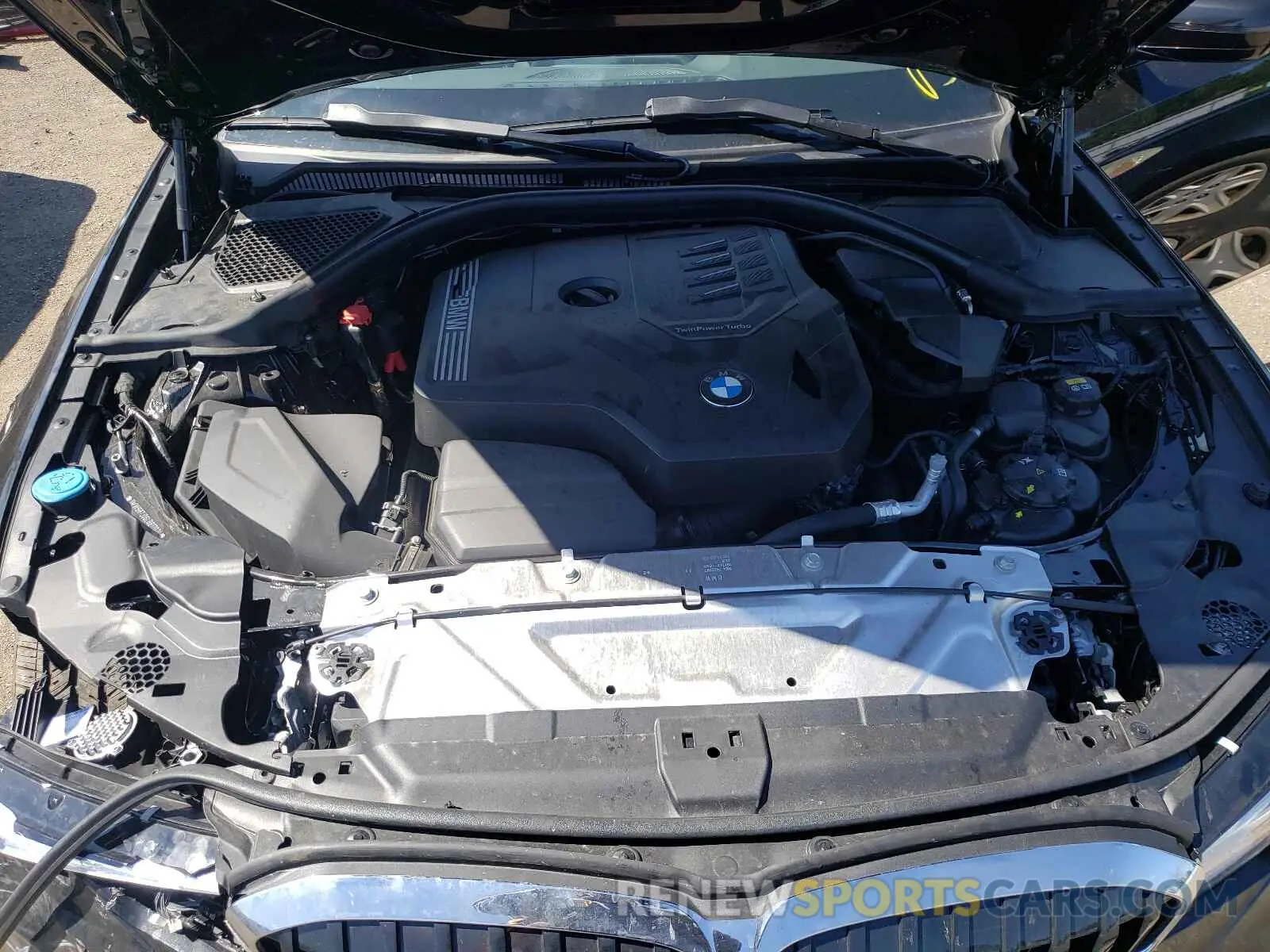 7 fotografías del automóvil dañado 3MW5R7J06L8B17074 BMW 3 SERIES 2020