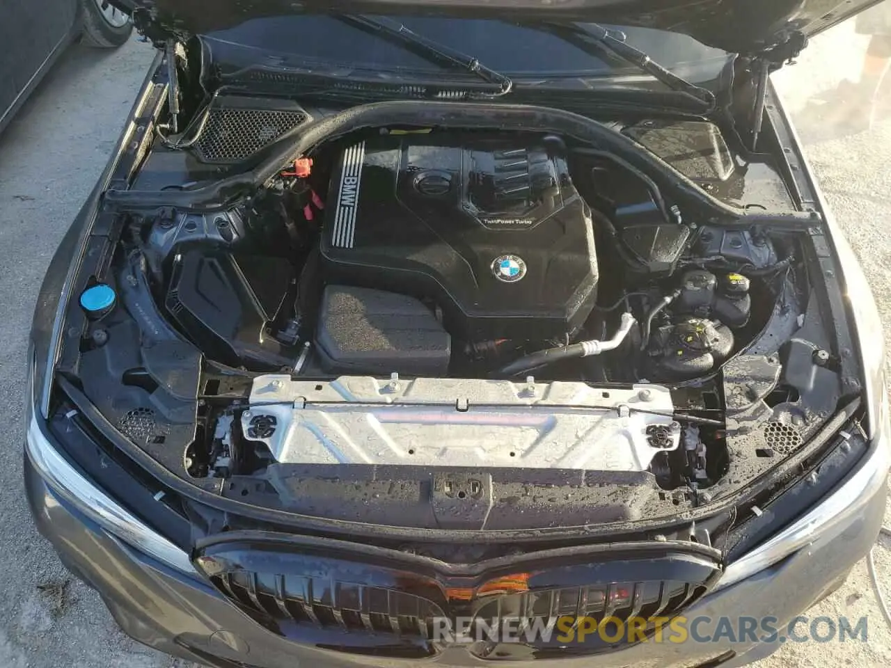11 fotografías del automóvil dañado 3MW5R7J06L8B37647 BMW 3 SERIES 2020