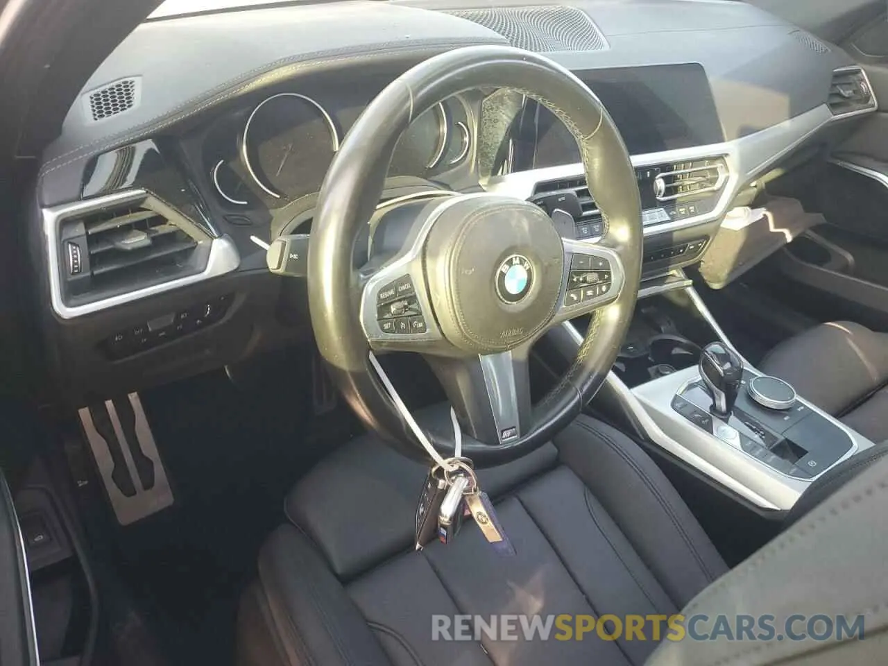 8 fotografías del automóvil dañado 3MW5R7J06L8B37647 BMW 3 SERIES 2020