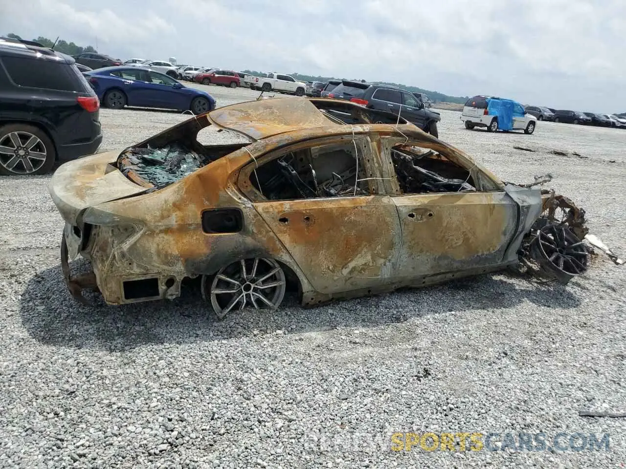 3 fotografías del automóvil dañado 3MW5R7J07L8B08951 BMW 3 SERIES 2020