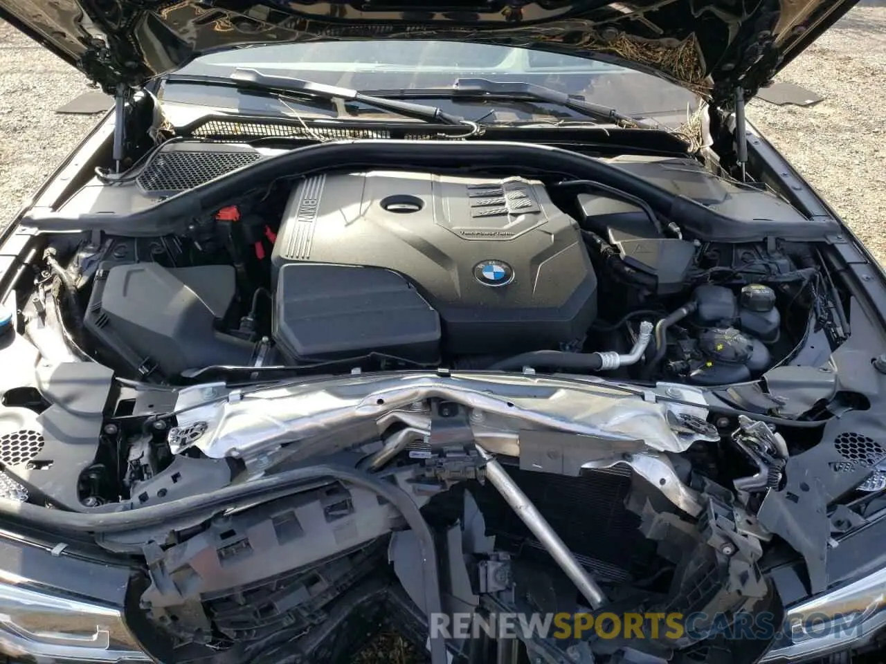 12 fotografías del automóvil dañado 3MW5R7J07L8B14622 BMW 3 SERIES 2020