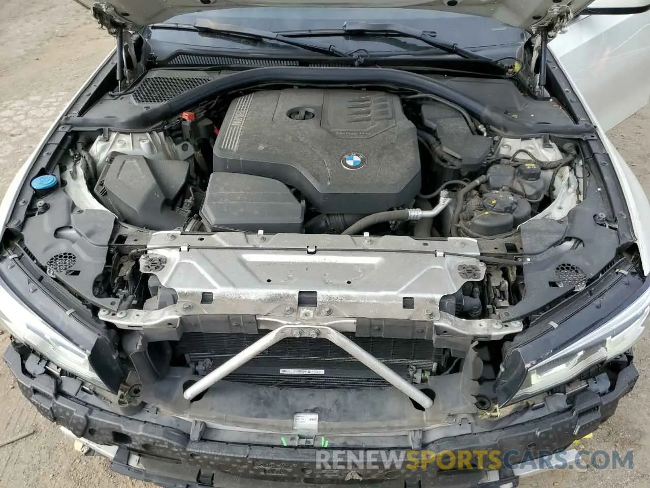 12 fotografías del automóvil dañado 3MW5R7J08L8B05959 BMW 3 SERIES 2020