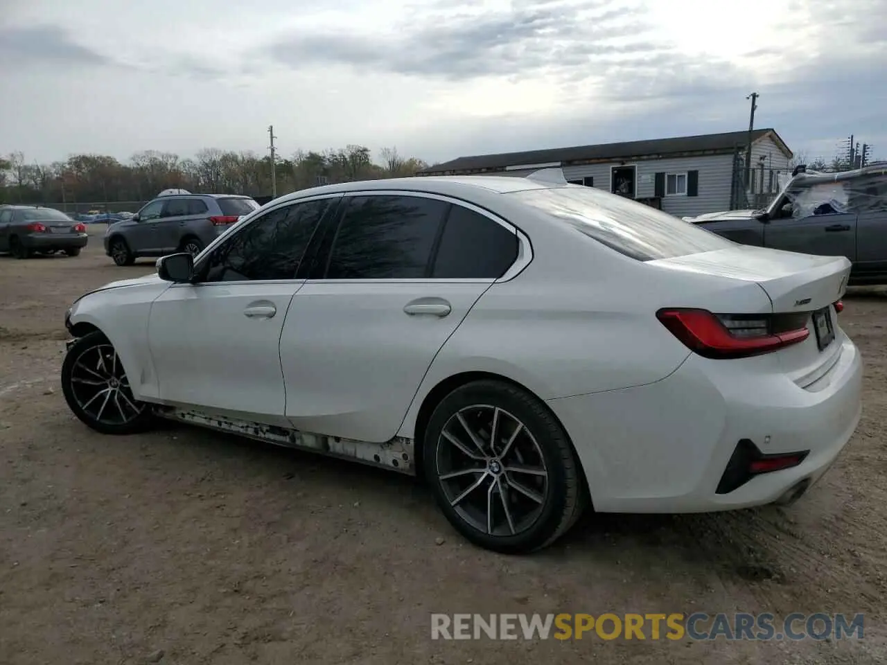 2 fotografías del automóvil dañado 3MW5R7J08L8B05959 BMW 3 SERIES 2020