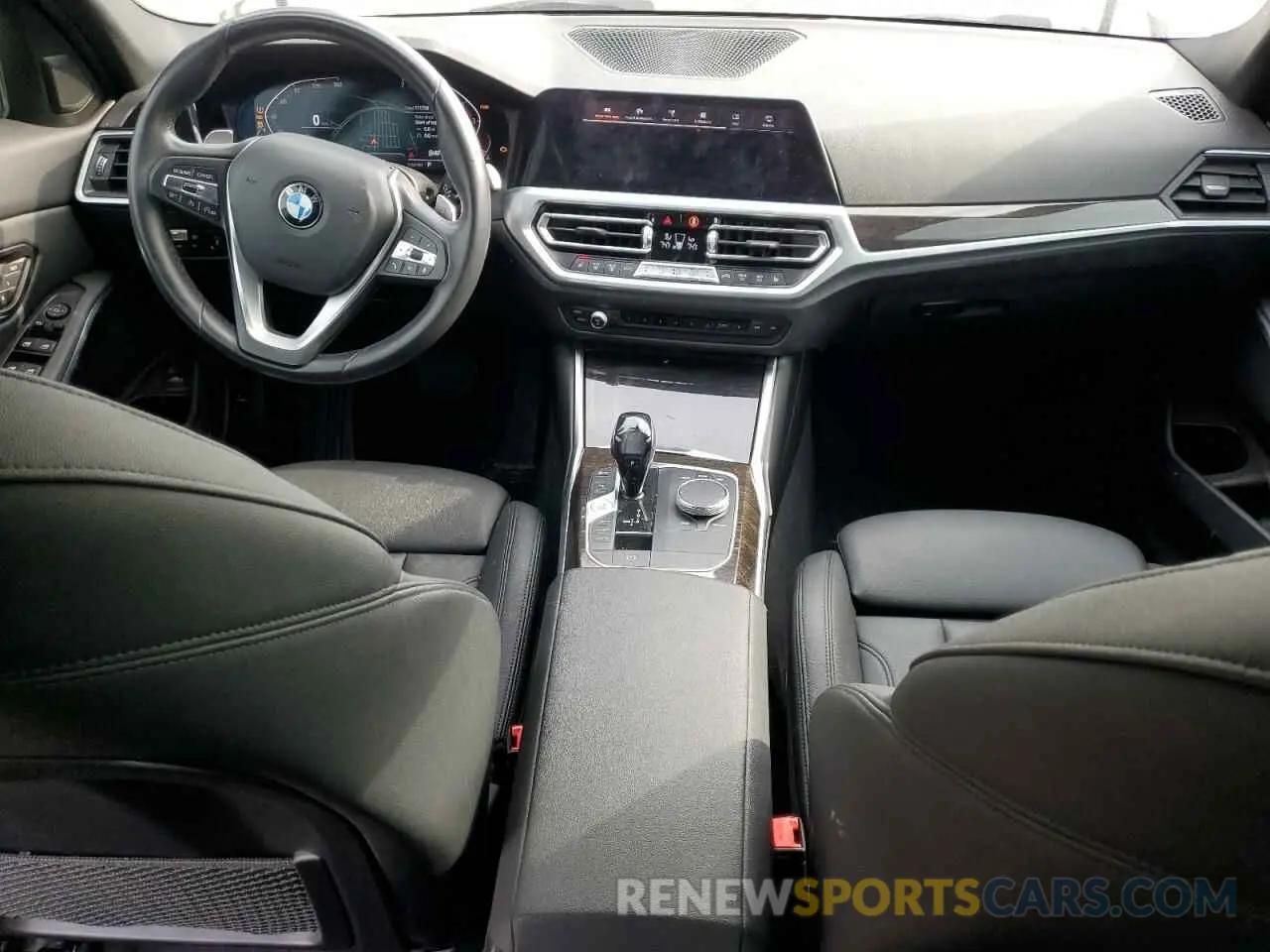 8 fotografías del automóvil dañado 3MW5R7J08L8B05959 BMW 3 SERIES 2020