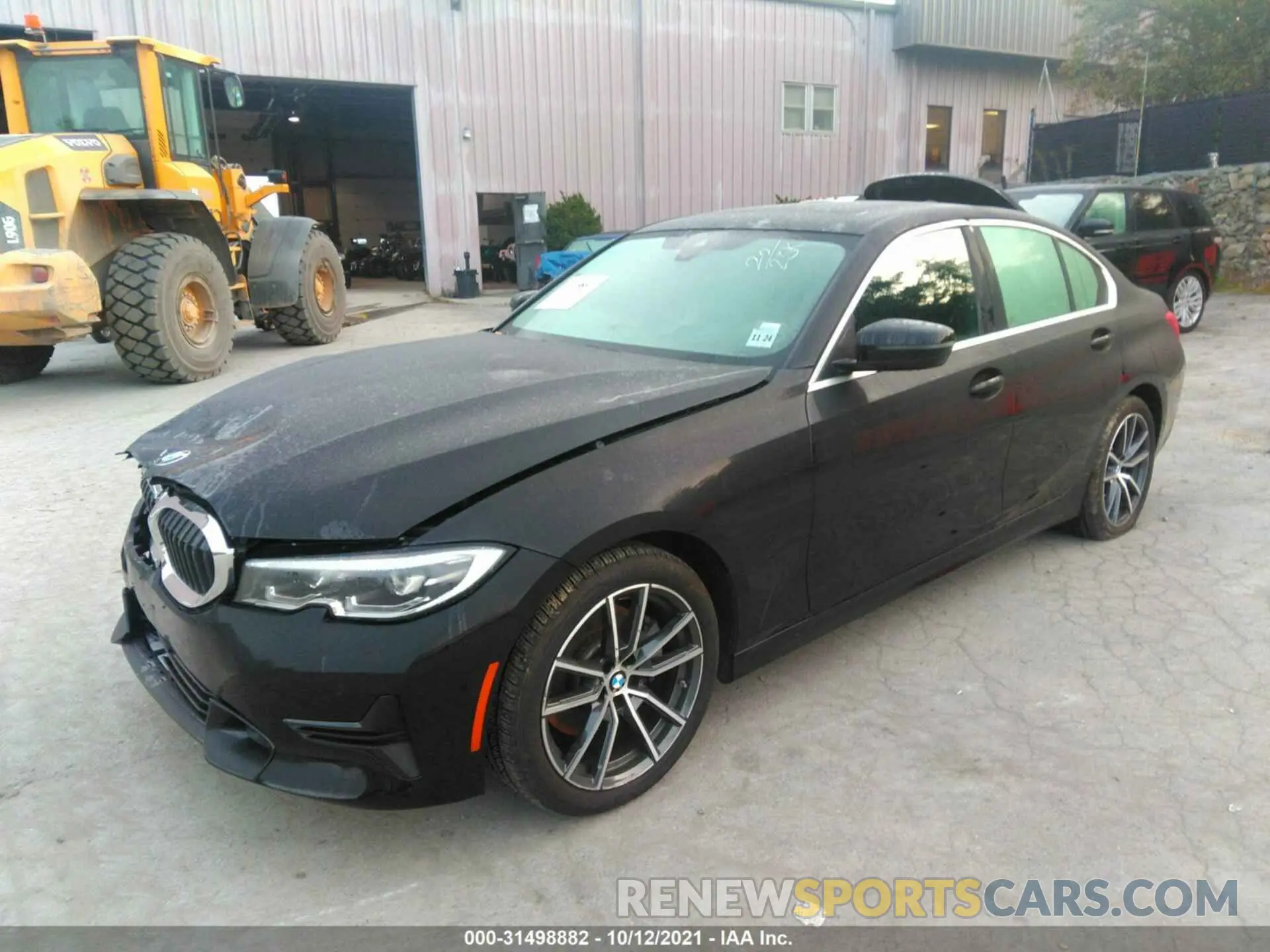 2 fotografías del automóvil dañado 3MW5R7J08L8B09073 BMW 3 SERIES 2020