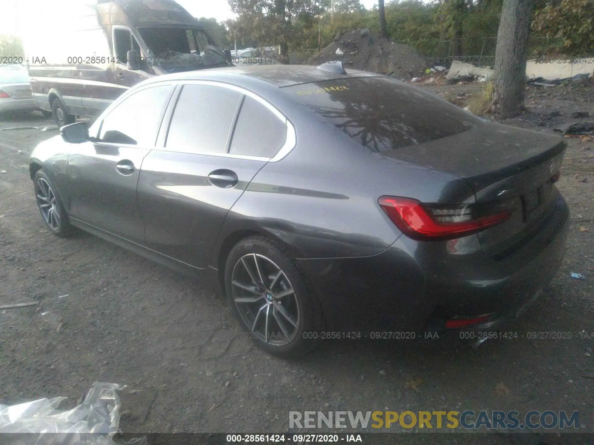 3 fotografías del automóvil dañado 3MW5R7J08L8B13799 BMW 3 SERIES 2020