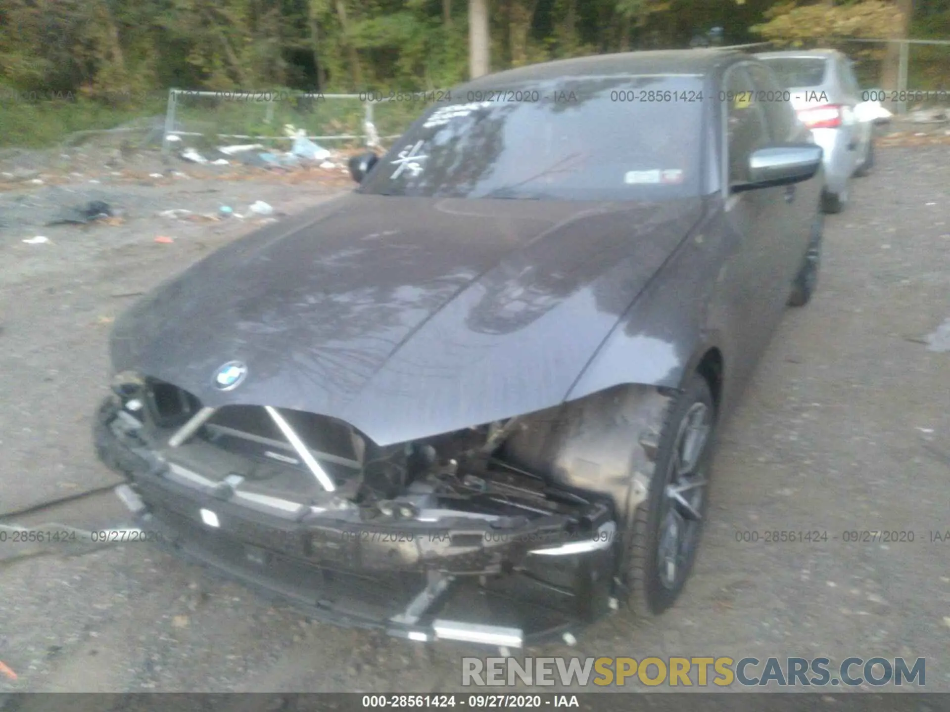 6 fotografías del automóvil dañado 3MW5R7J08L8B13799 BMW 3 SERIES 2020