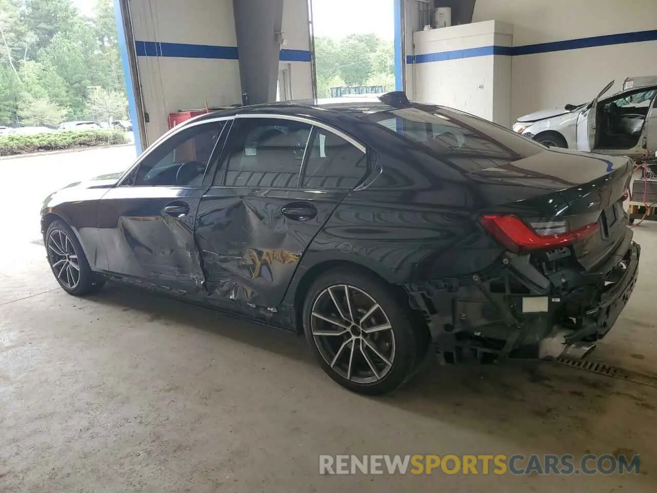 2 fotografías del automóvil dañado 3MW5R7J08L8B16881 BMW 3 SERIES 2020