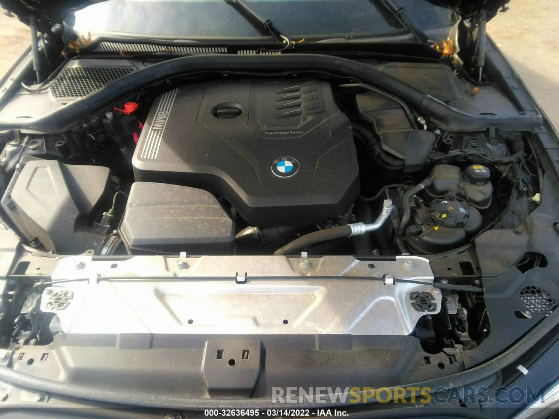 10 fotografías del automóvil dañado 3MW5R7J09L8B15867 BMW 3 SERIES 2020