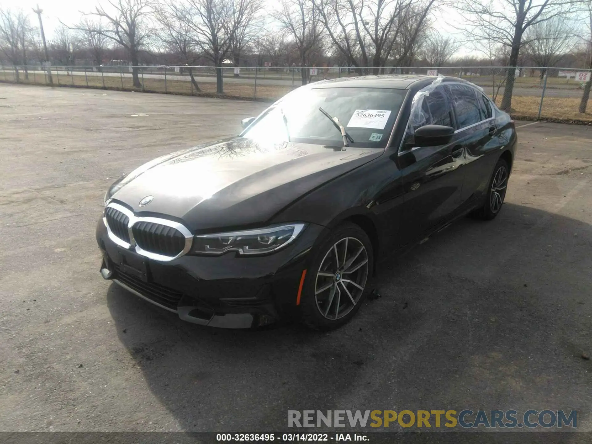 2 fotografías del automóvil dañado 3MW5R7J09L8B15867 BMW 3 SERIES 2020