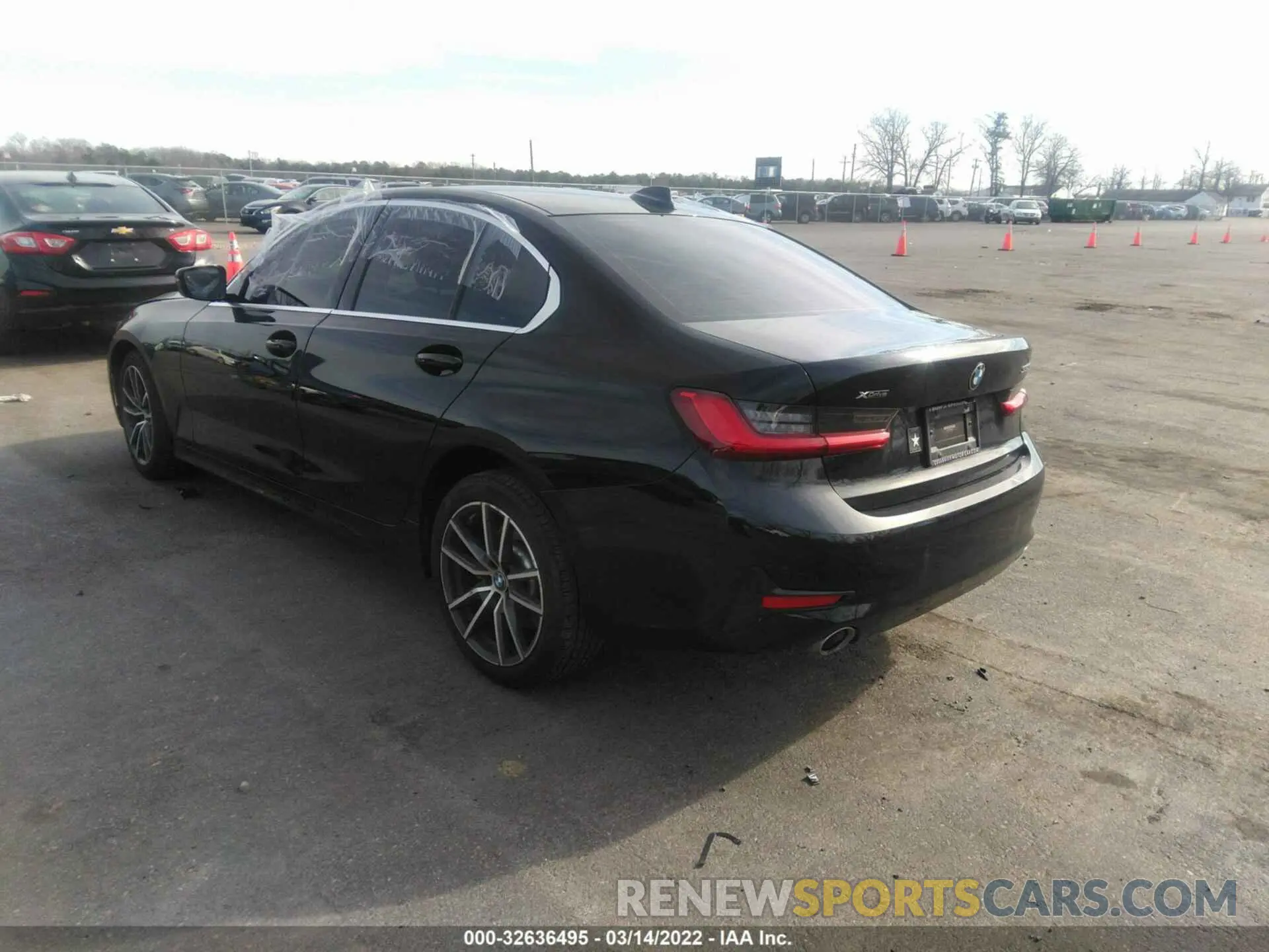 3 fotografías del automóvil dañado 3MW5R7J09L8B15867 BMW 3 SERIES 2020