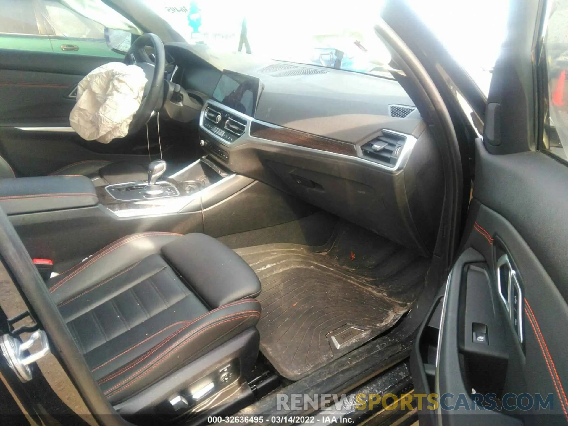 5 fotografías del automóvil dañado 3MW5R7J09L8B15867 BMW 3 SERIES 2020