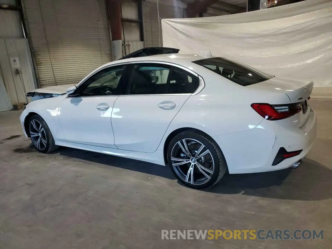 2 fotografías del automóvil dañado 3MW5R7J09L8B31812 BMW 3 SERIES 2020