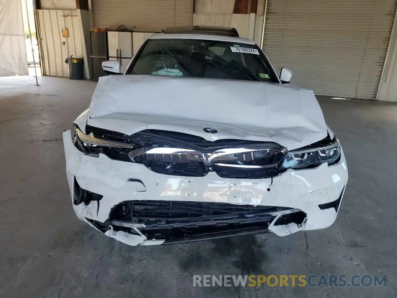 5 fotografías del automóvil dañado 3MW5R7J09L8B31812 BMW 3 SERIES 2020