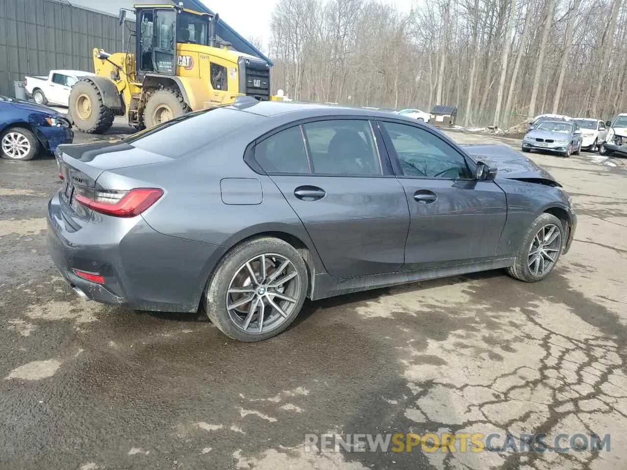 3 fotografías del automóvil dañado 3MW5R7J09L8B46424 BMW 3 SERIES 2020