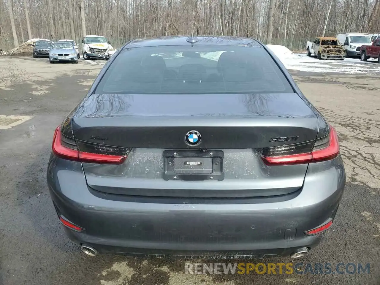 6 fotografías del automóvil dañado 3MW5R7J09L8B46424 BMW 3 SERIES 2020