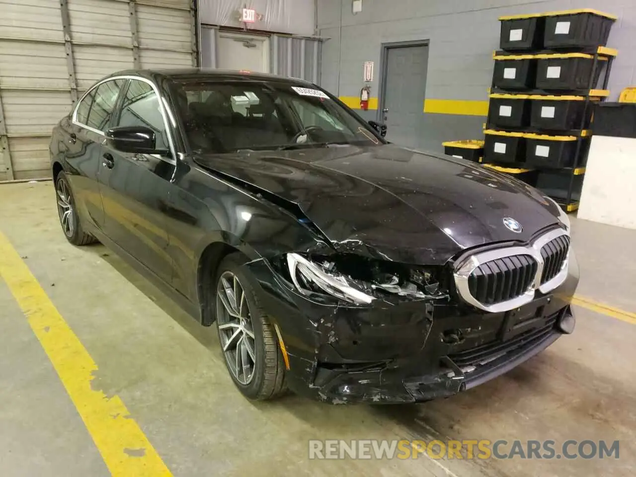 1 fotografías del automóvil dañado 3MW5R7J0XL8B04330 BMW 3 SERIES 2020