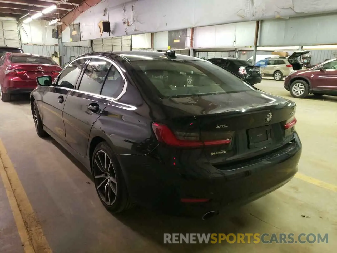 3 fotografías del automóvil dañado 3MW5R7J0XL8B04330 BMW 3 SERIES 2020