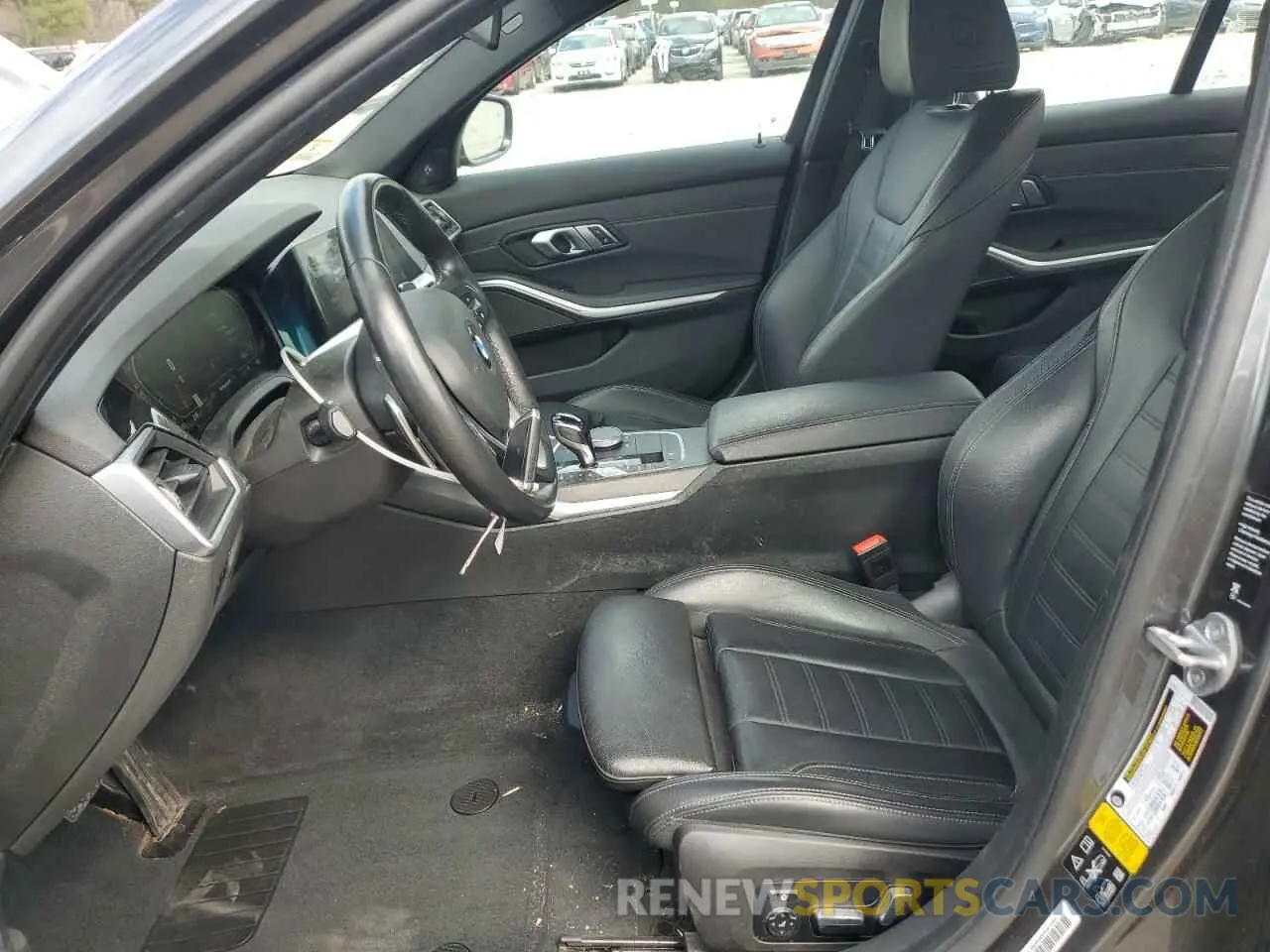 7 fotografías del automóvil dañado 3MW5R7J0XL8B12945 BMW 3 SERIES 2020