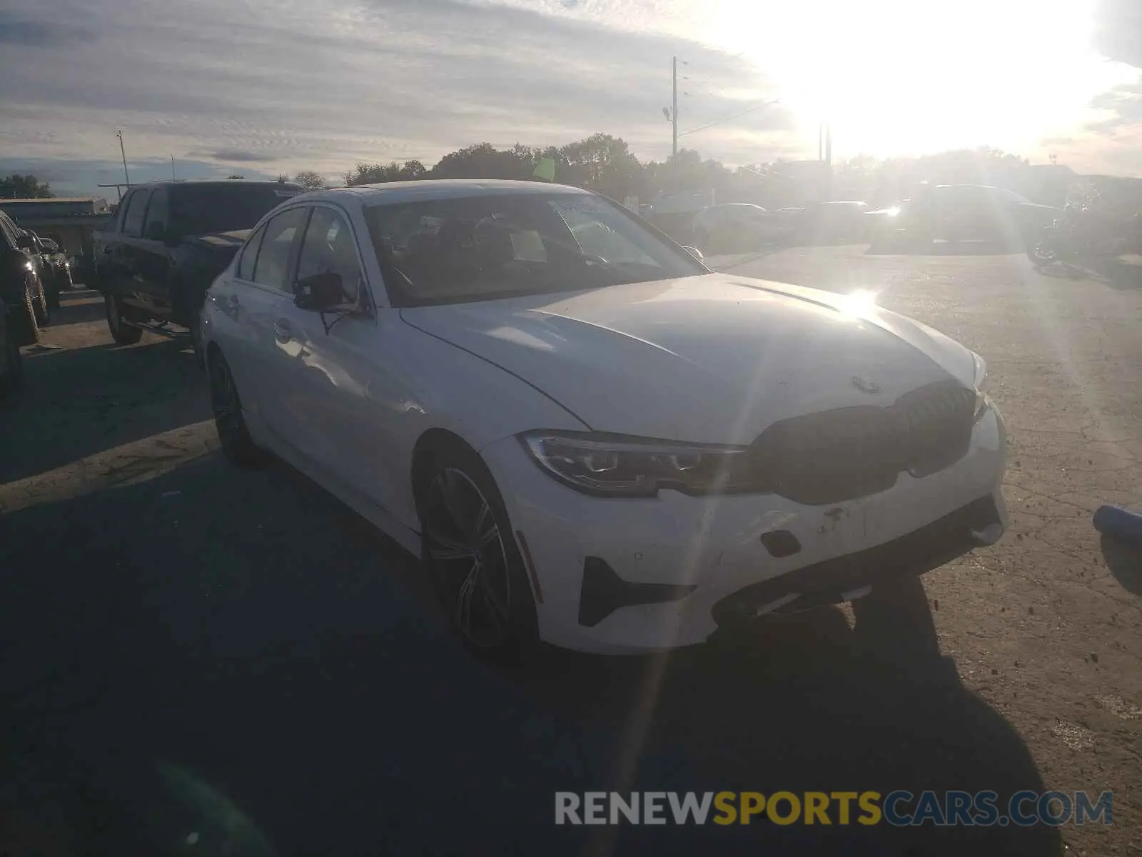 1 fotografías del automóvil dañado 3MW5R7J0XL8B17482 BMW 3 SERIES 2020