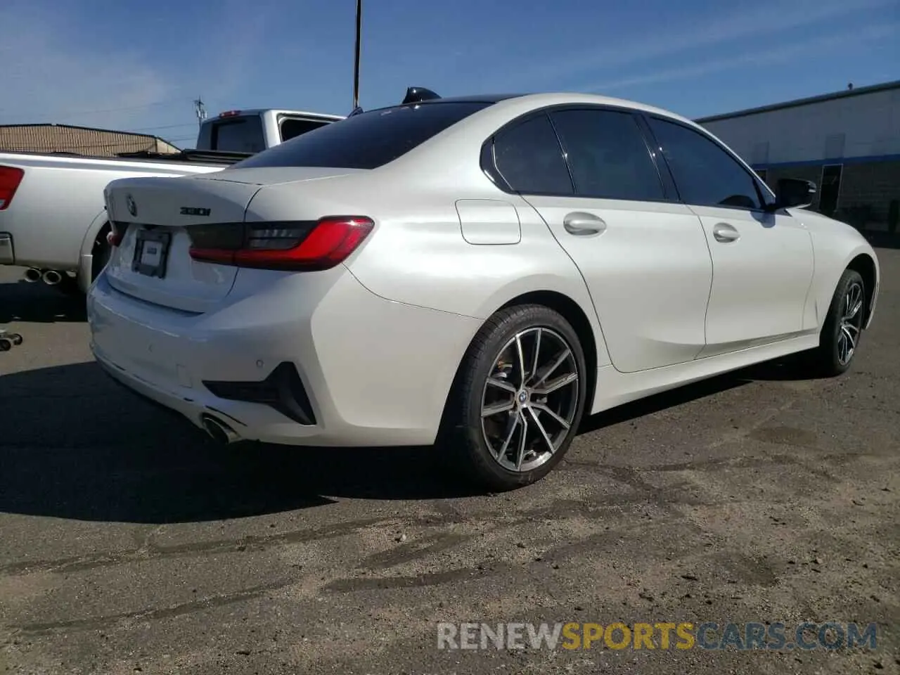 3 fotografías del automóvil dañado 3MW5R7J0XL8B18065 BMW 3 SERIES 2020