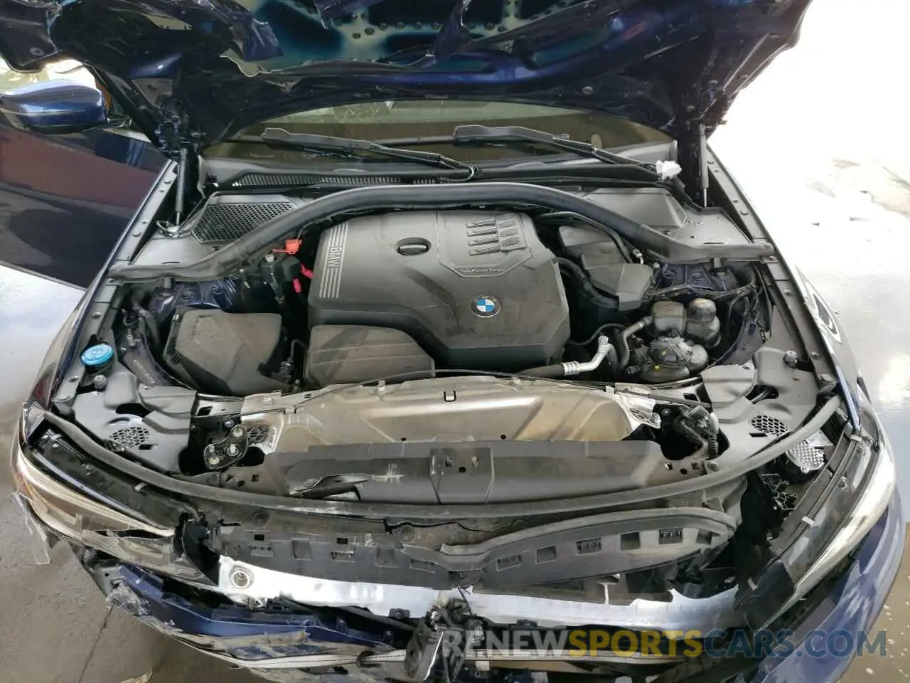 7 fotografías del automóvil dañado 3MW5R7J0XL8B20138 BMW 3 SERIES 2020