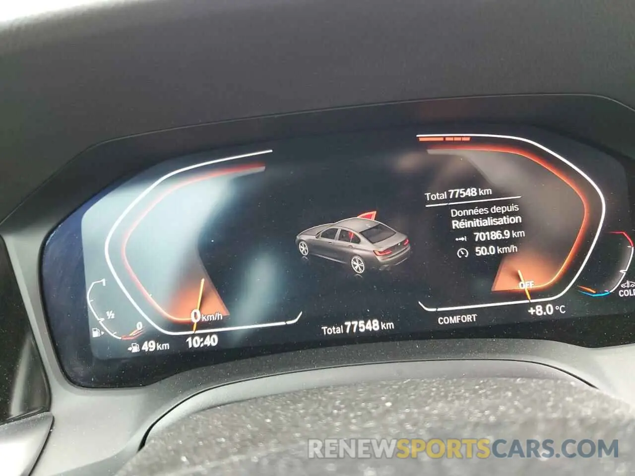 9 fotografías del automóvil dañado 3MW5R7J0XL8B38400 BMW 3 SERIES 2020