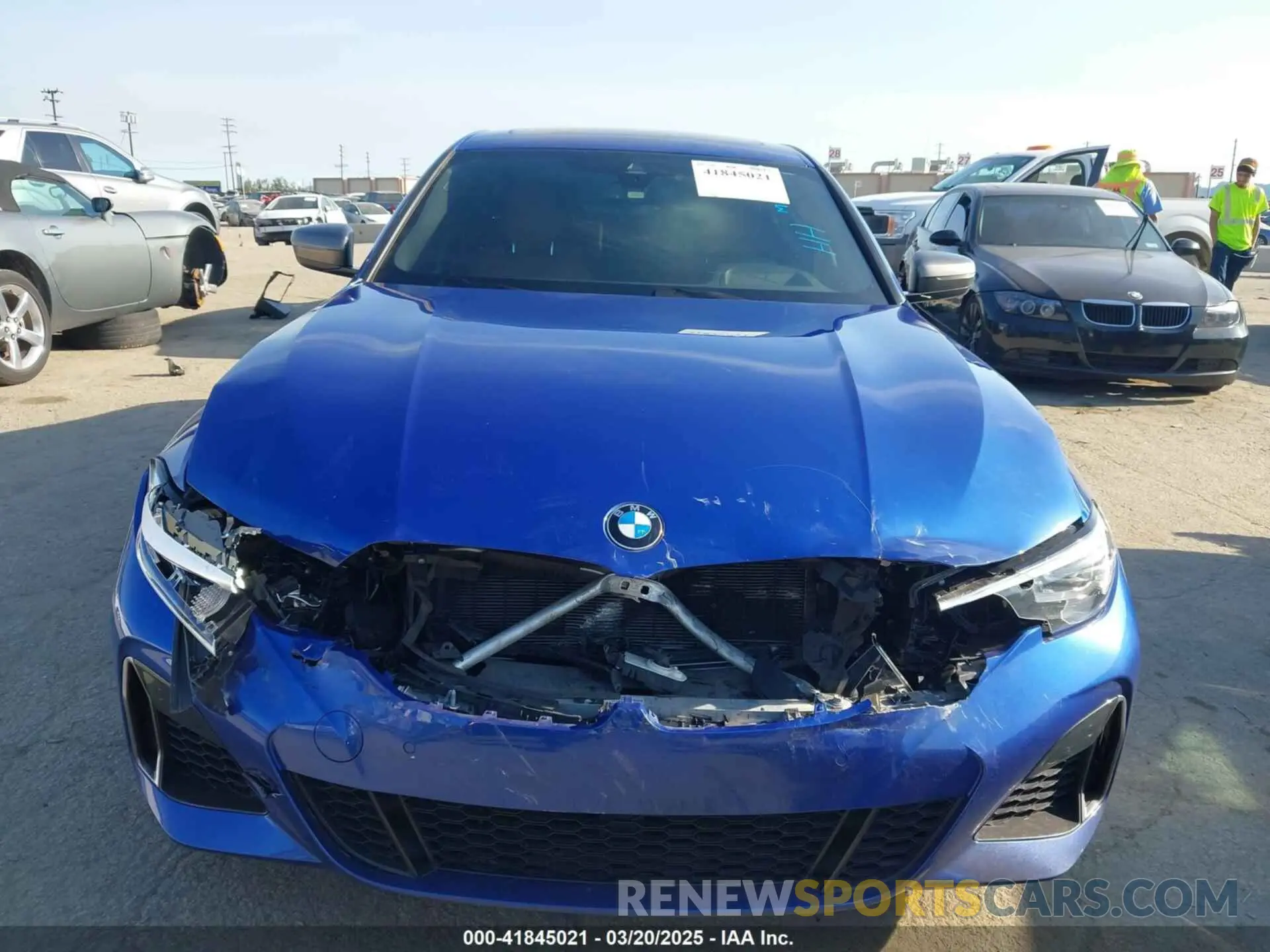 12 fotografías del automóvil dañado 3MW5U7J03L8B27267 BMW 3 SERIES 2020