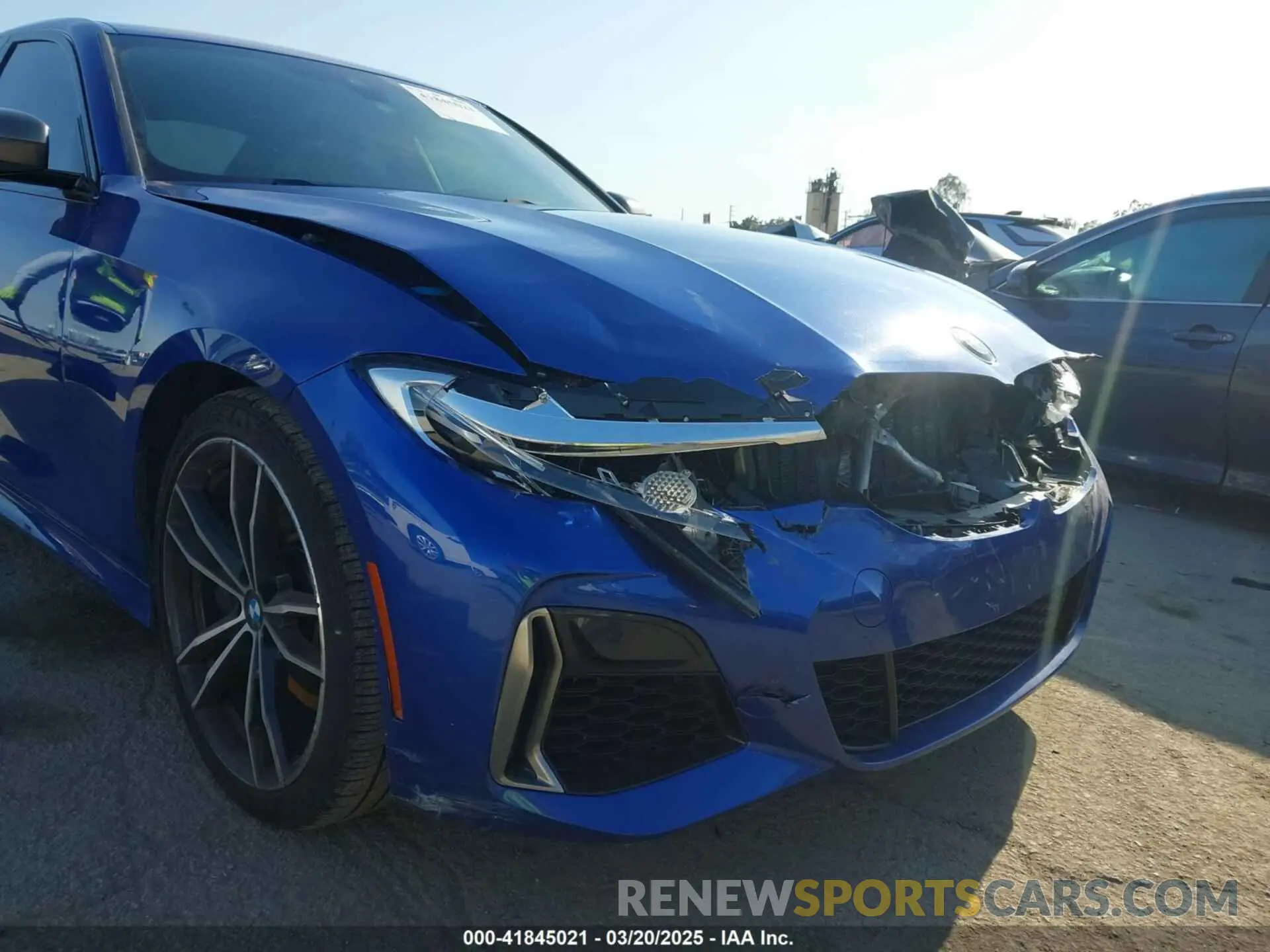 6 fotografías del automóvil dañado 3MW5U7J03L8B27267 BMW 3 SERIES 2020