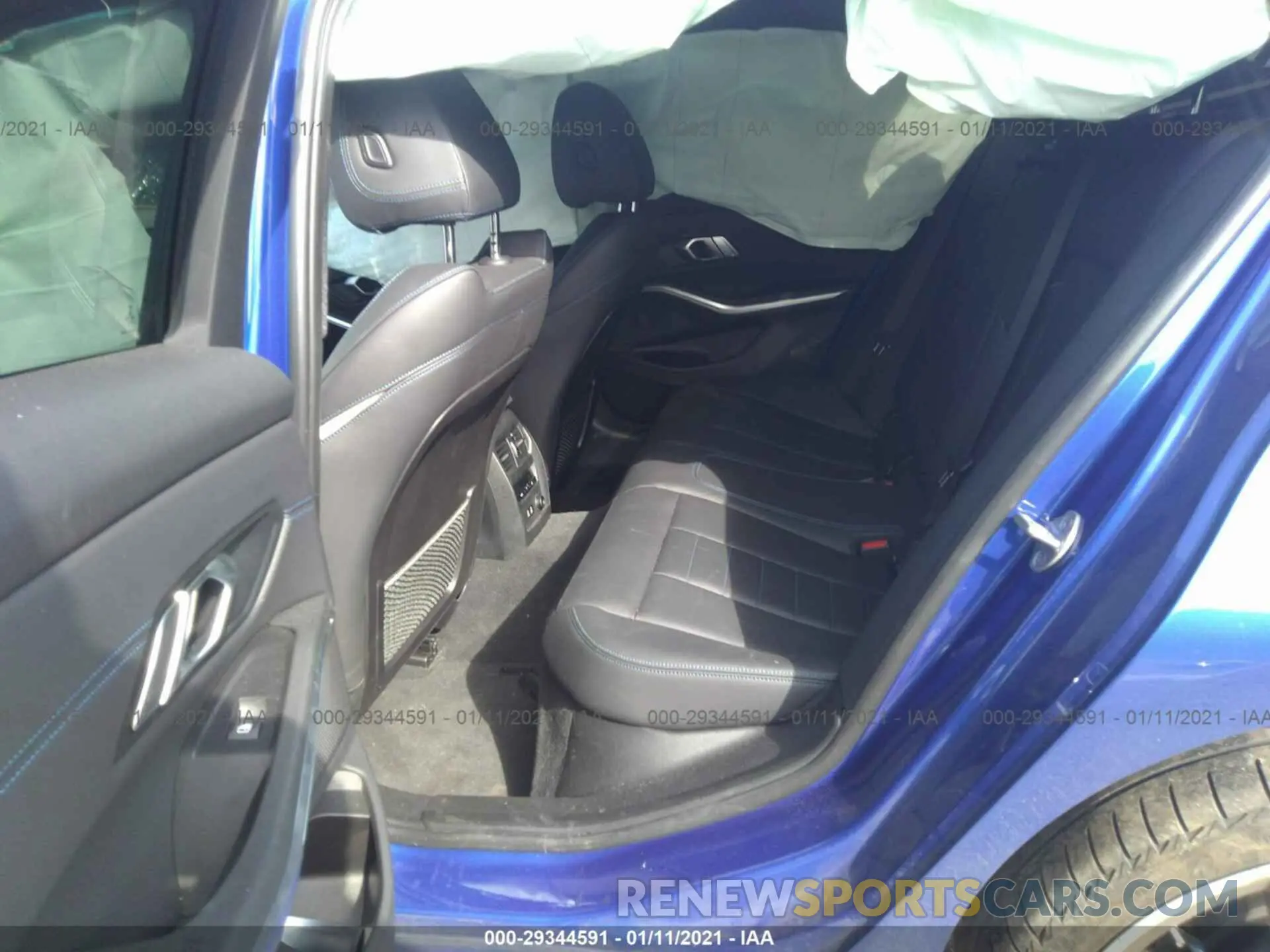 8 fotografías del automóvil dañado 3MW5U7J07L8B38241 BMW 3 SERIES 2020
